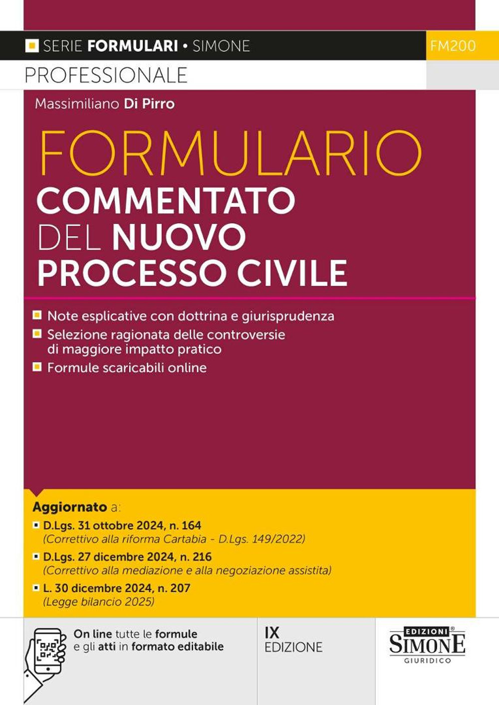 Formulario commentato del nuovo processo civile