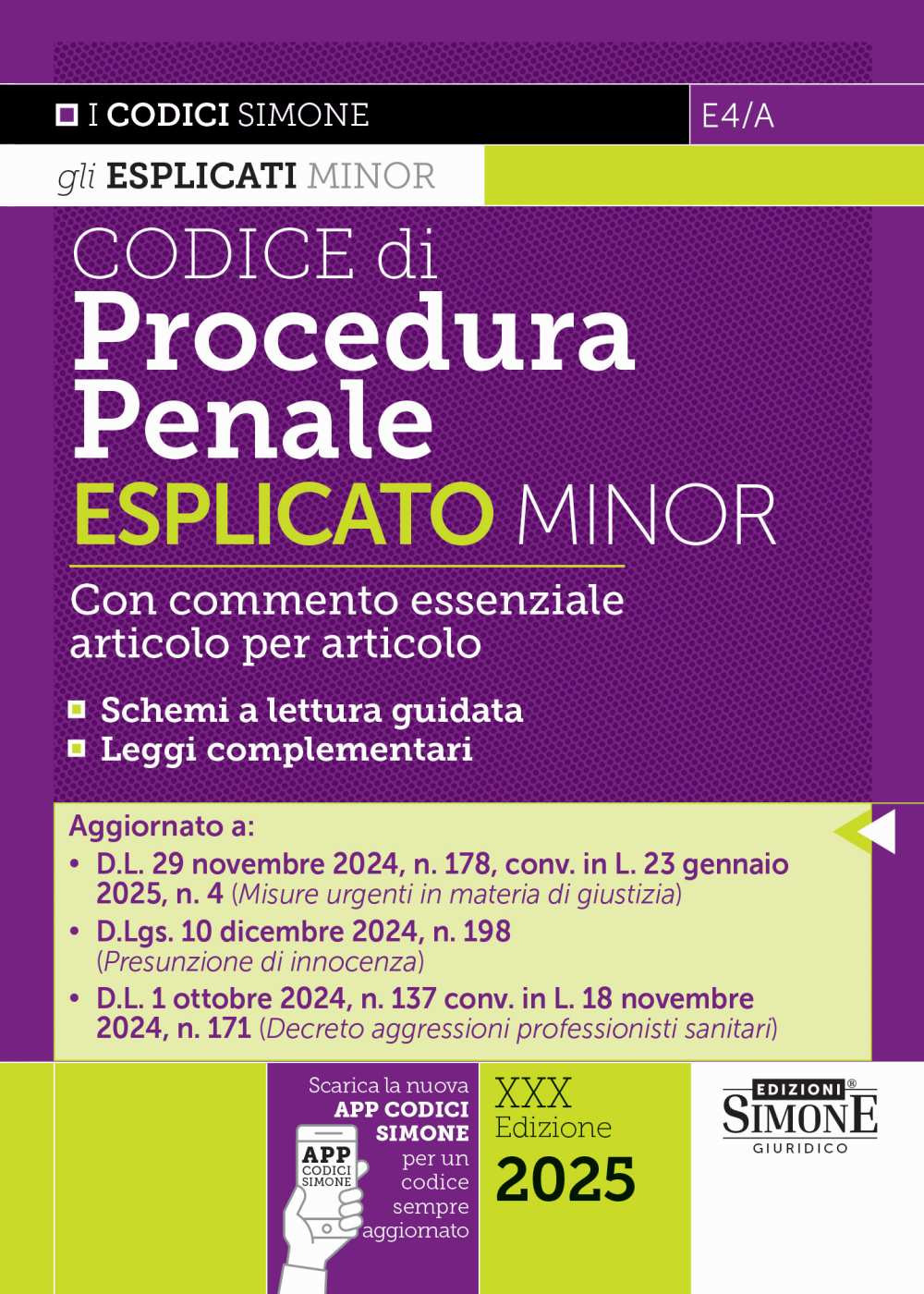 Codice di procedura penale. Esplicato minor