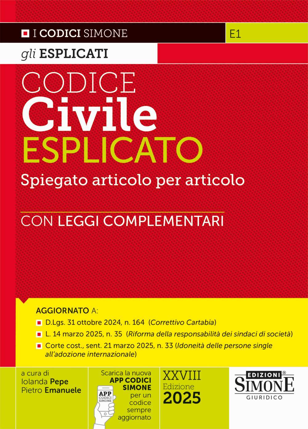 Codice civile esplicato
