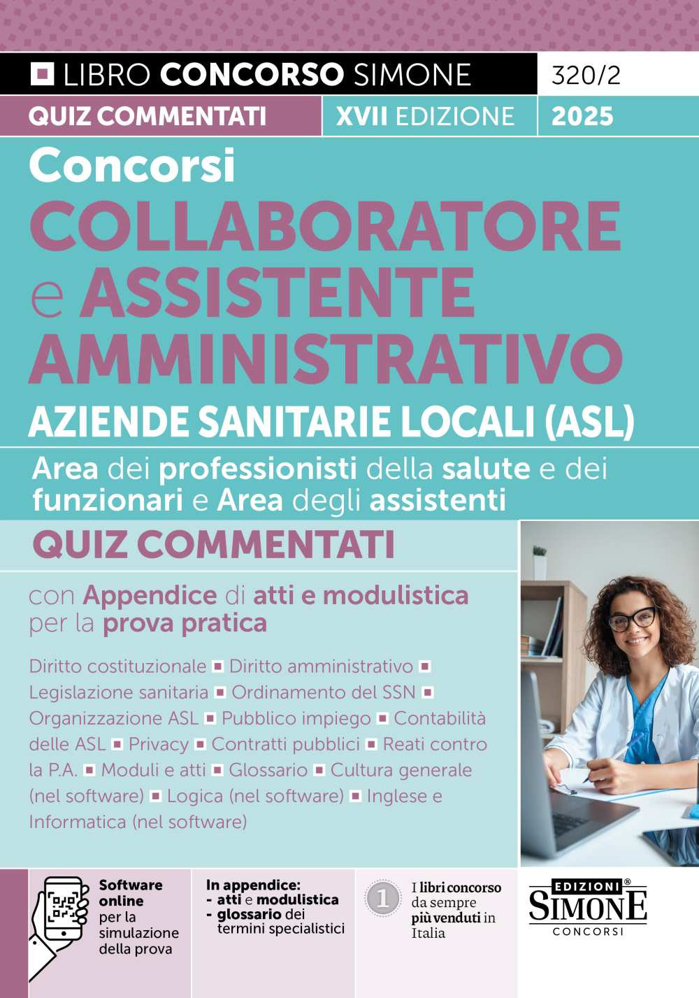 Concorsi collaboratore e assistente amministrativo Aziende Sanitarie Locali (ASL). Quiz commentati
