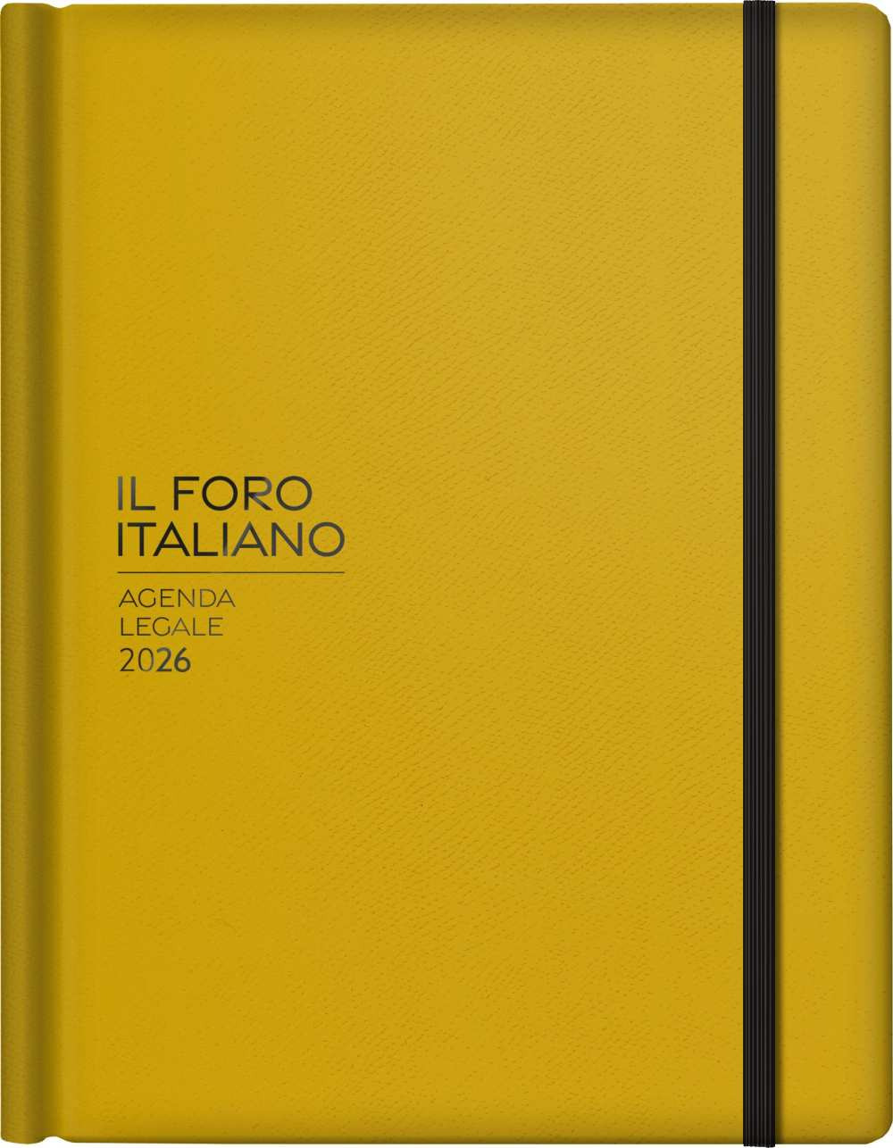 Il Foro italiano. Agenda legale 2026