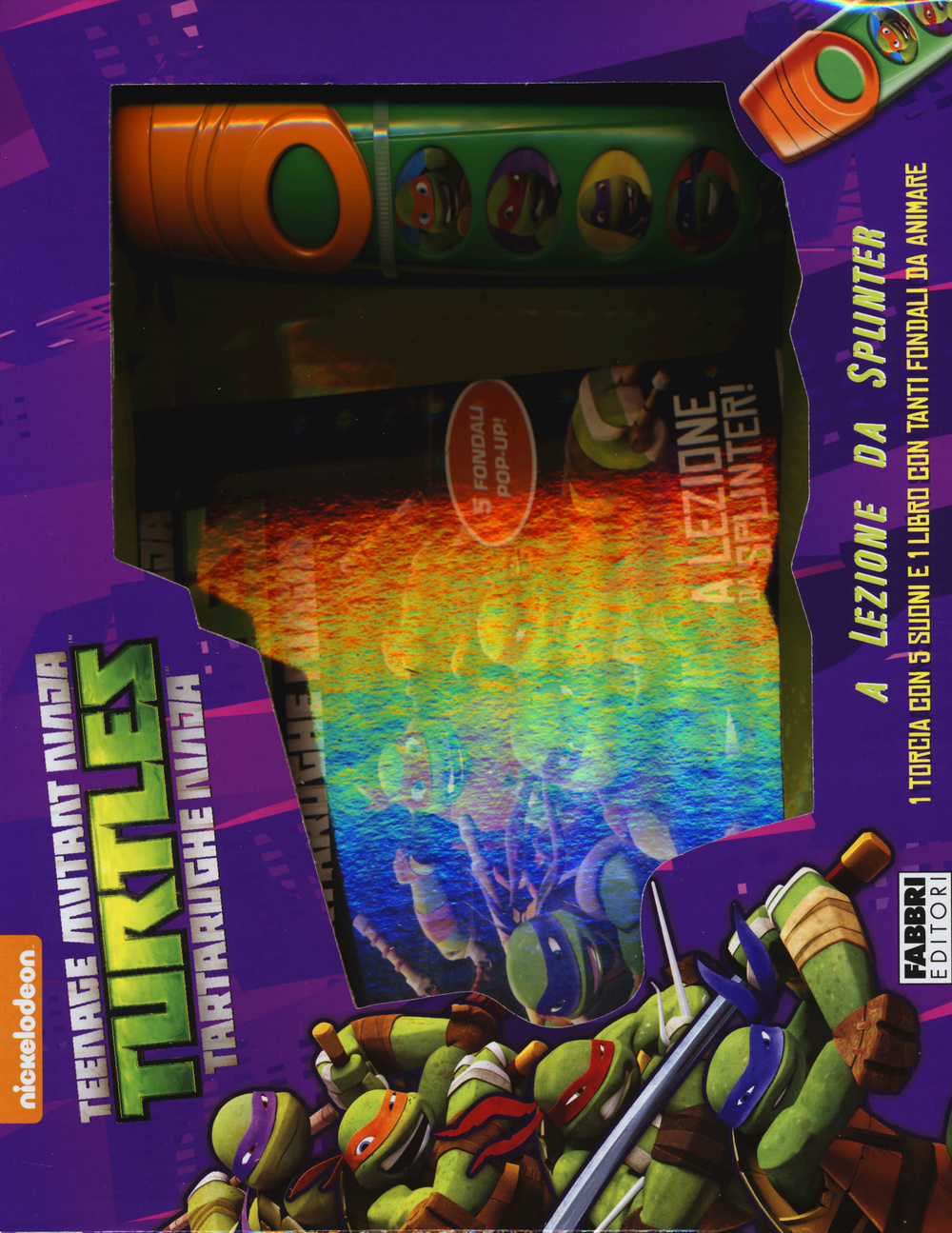 A lezione da Splinter. Turtles Tartarughe Ninja