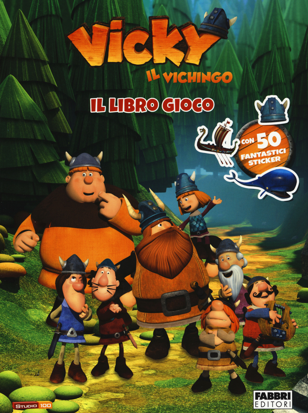 Vicky il vichingo. Il libro gioco. Con adesivi