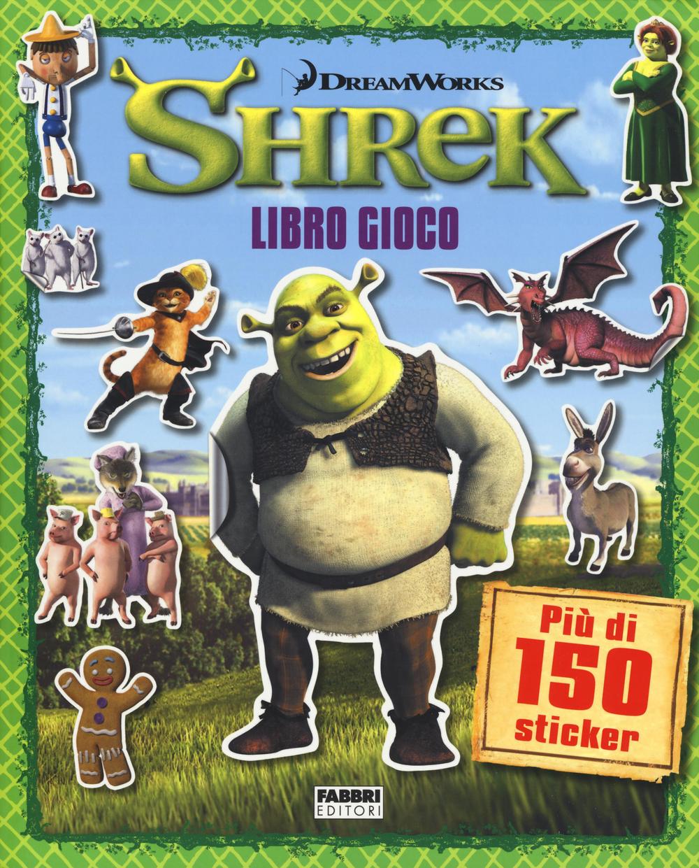 Shrek. Libro gioco. Con adesivi