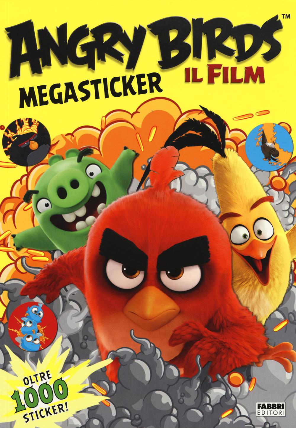 Angry Birds. Il film. Megasticker. Con adeisivi