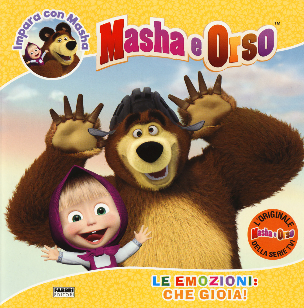 Le emozioni: che gioia! Impara con Masha. Masha e Orso
