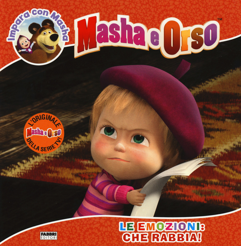 Le emozioni: che rabbia! Impara con Masha. Masha e Orso