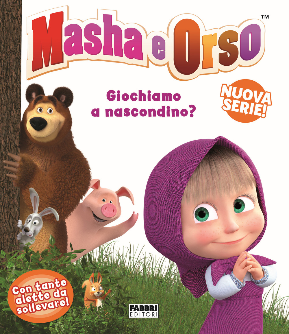 Giochiamo a nascondino. Masha e Orso