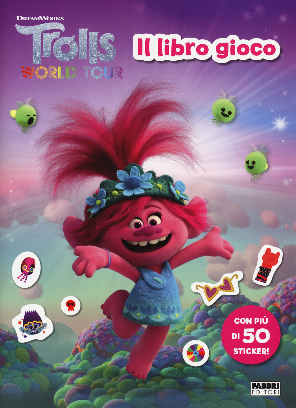 Trolls world tour. Il libro gioco. Con adesivi