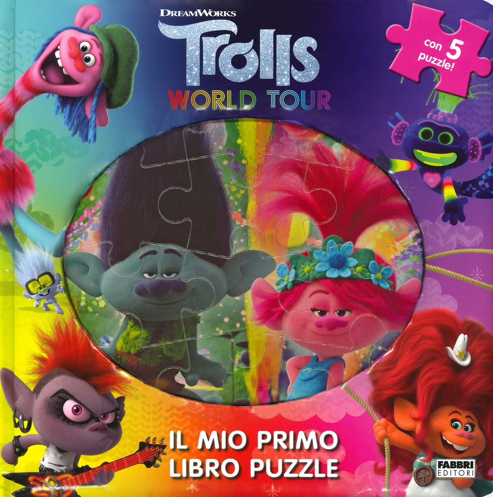 Trolls world tour. Il mio primo libro puzzle