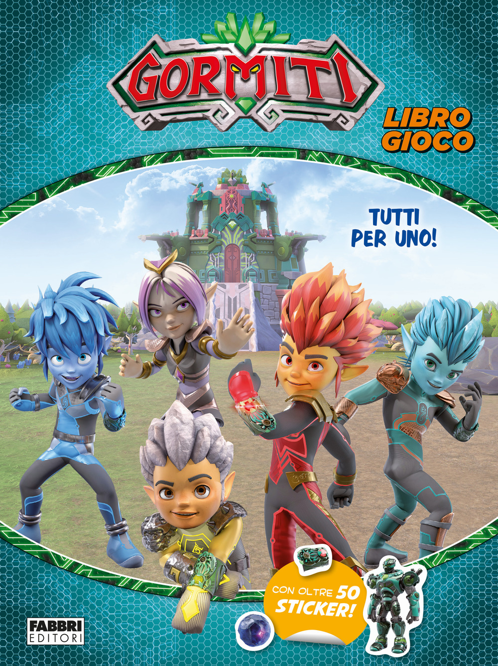 Gormiti. Tutti per uno! Libro gioco. Con adesivi