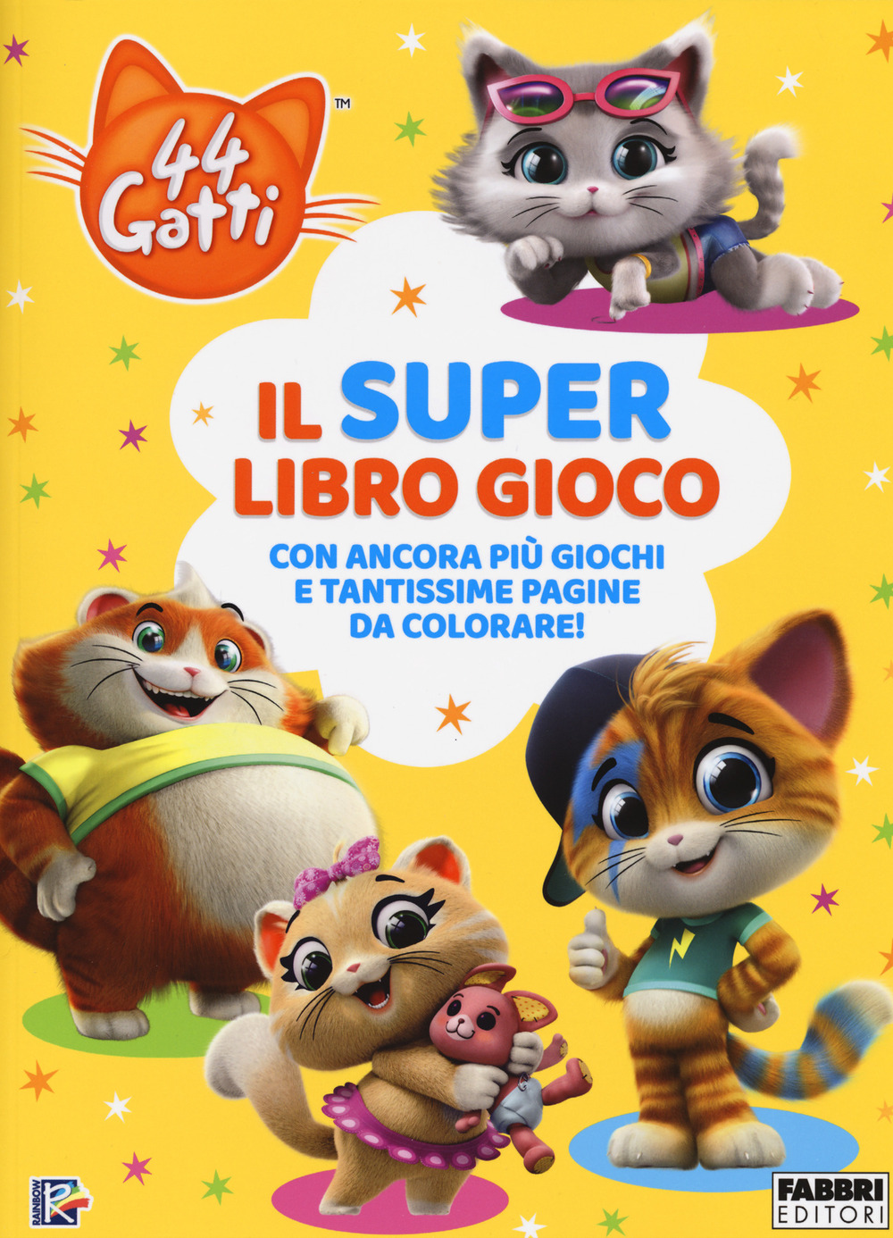 Il super libro gioco. 44 gatti