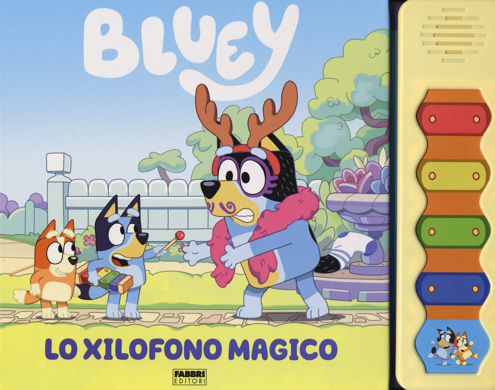 Lo xylofono magico. Bluey. Libro sonoro