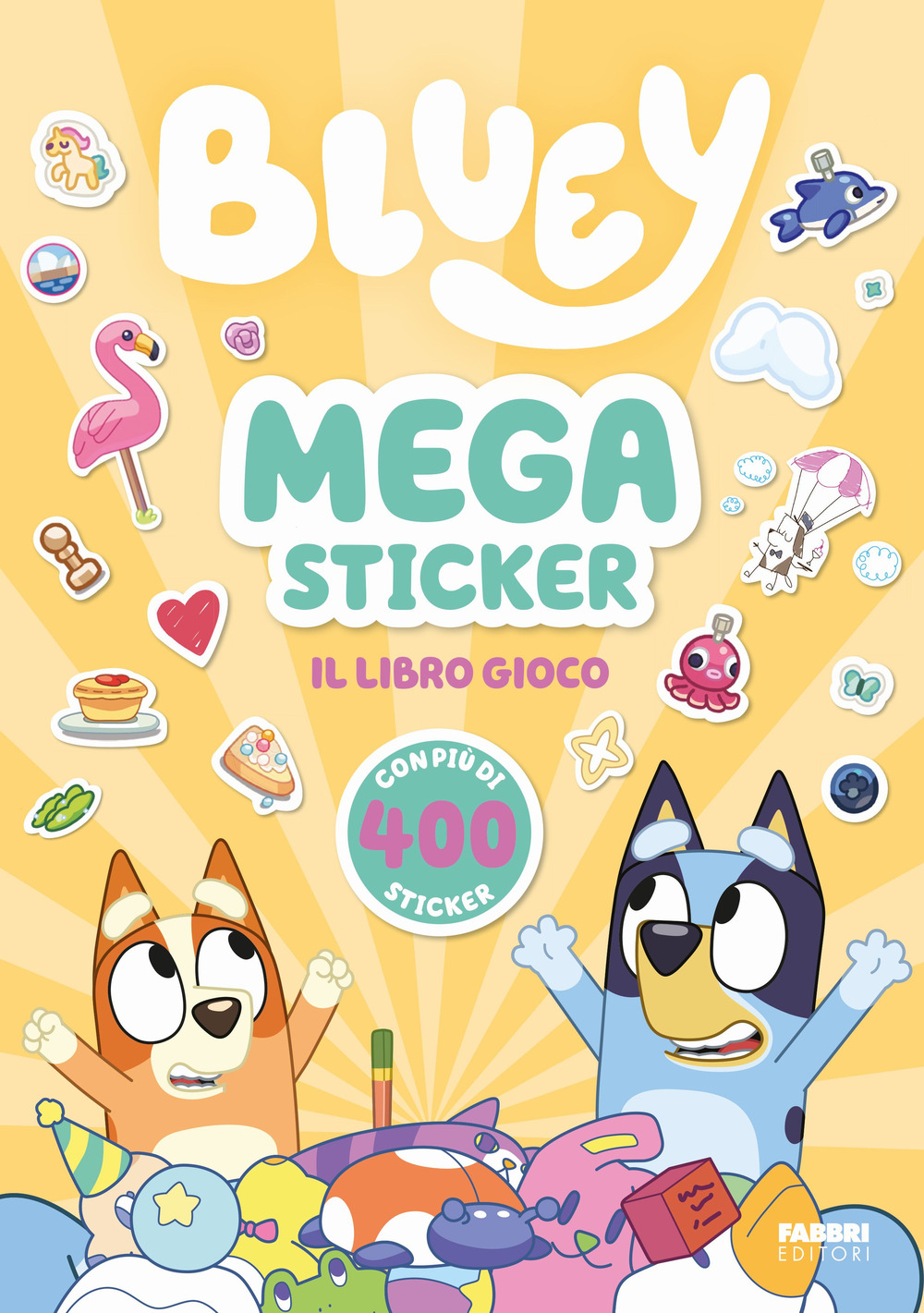 Bluey. Megasticker. Il libro gioco