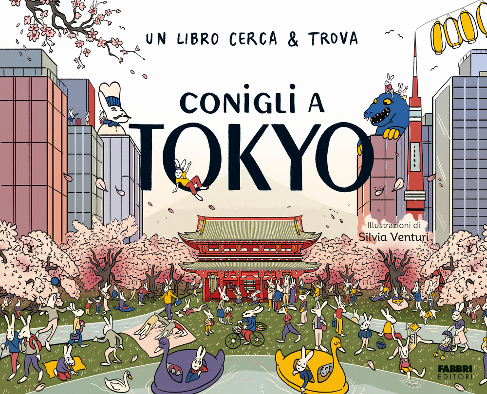 Conigli a Tokyo. Un libro cerca & trova