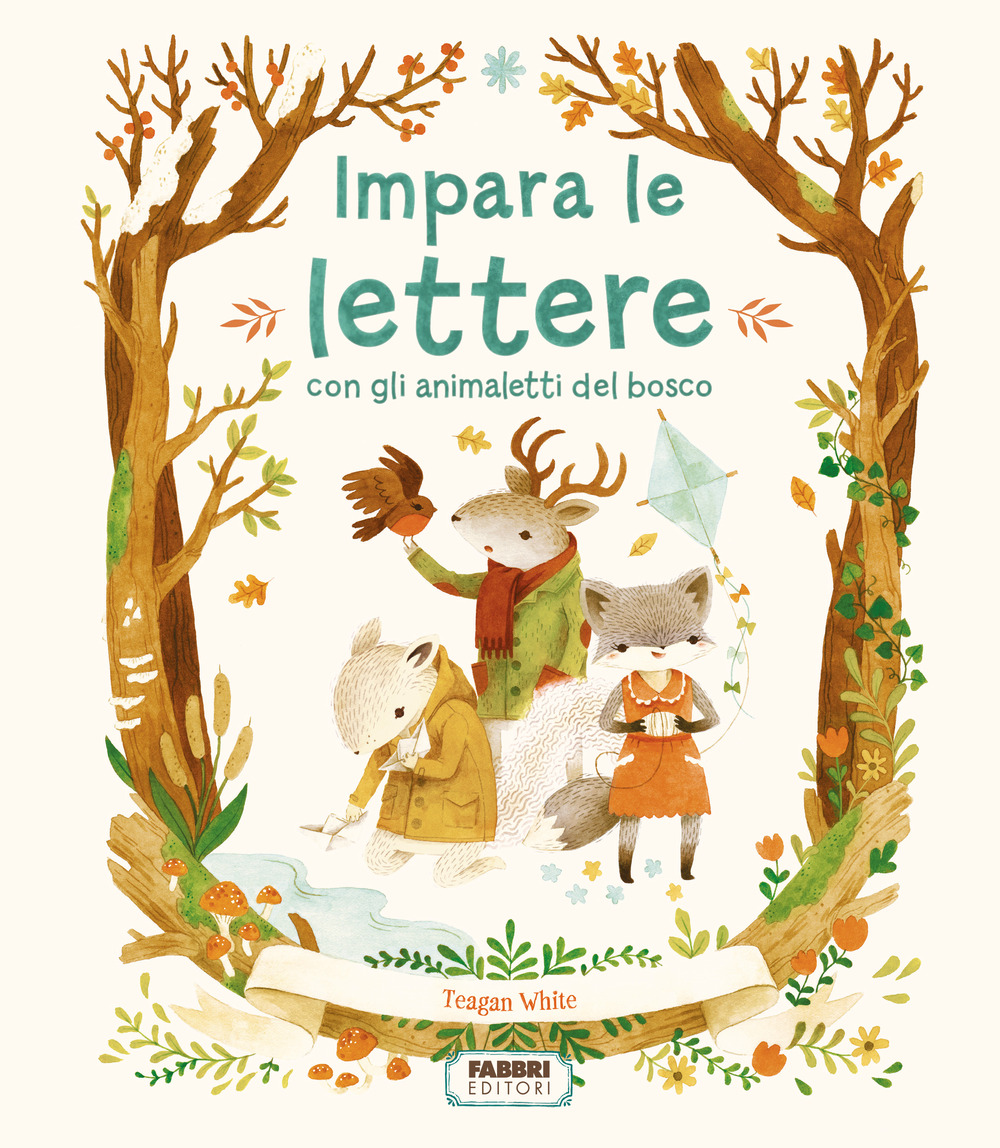 Impara le lettere con gli animaletti del bosco
