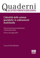 L'identità delle scienze giuridiche in ordinamenti multilivello