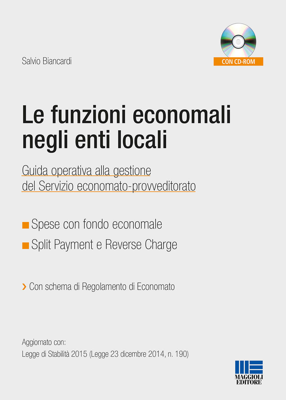 Le funzioni economali negli enti locali