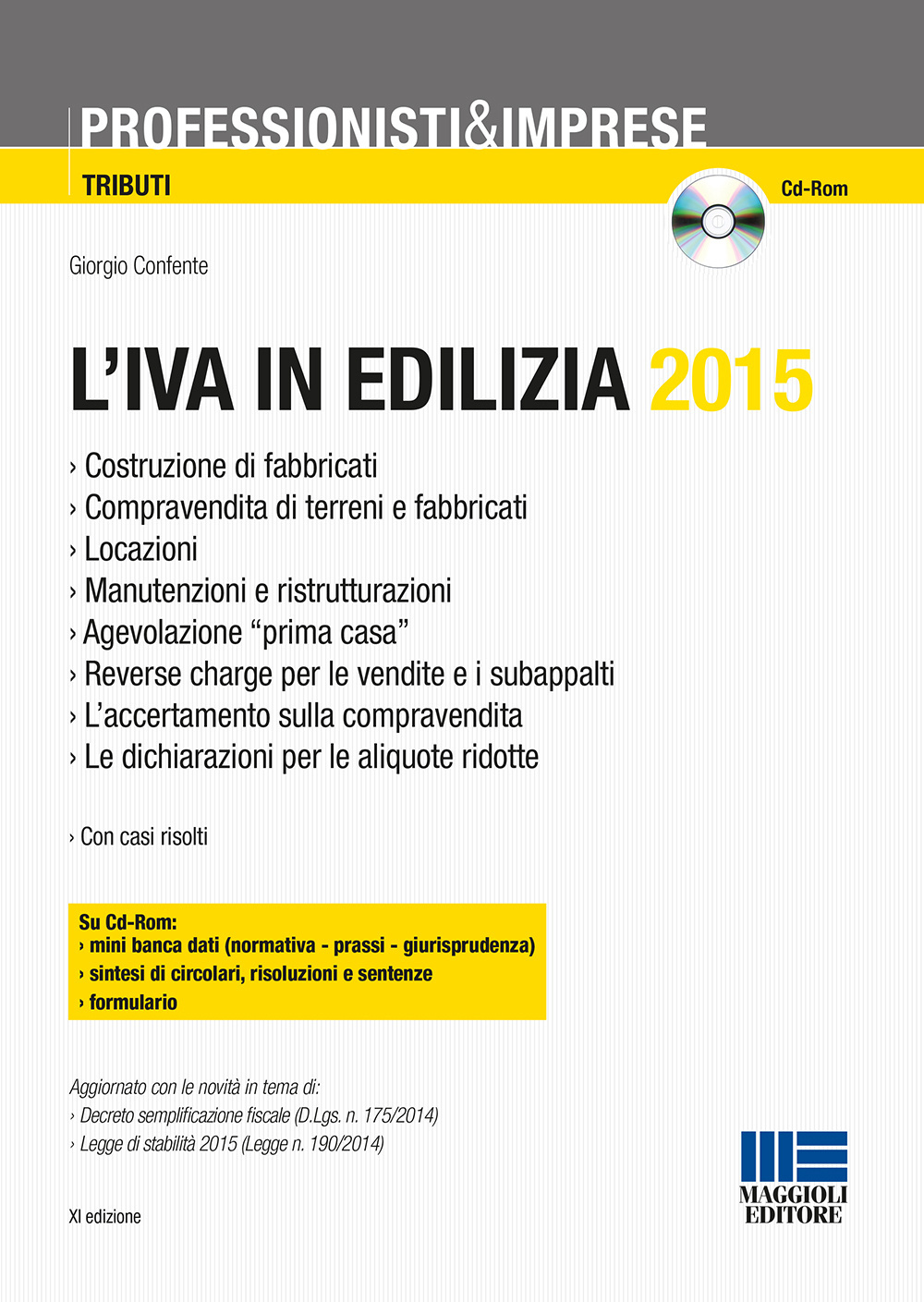 L'IVA in ediliza 2015