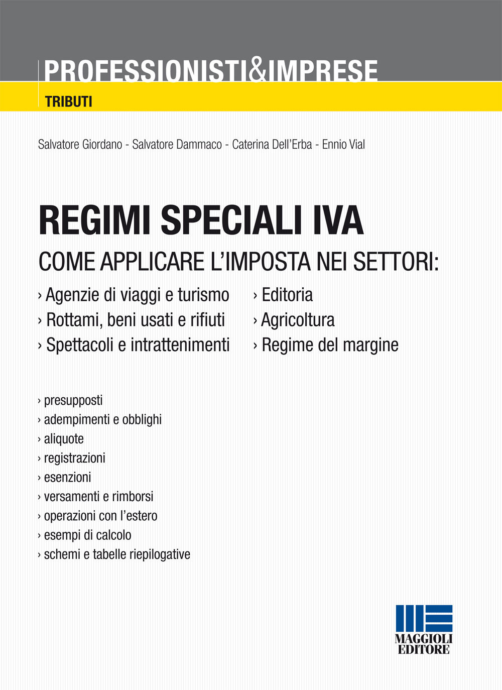 Regimi speciali IVA