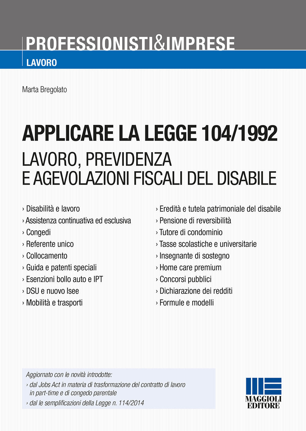 Applicare la legge 104/1992