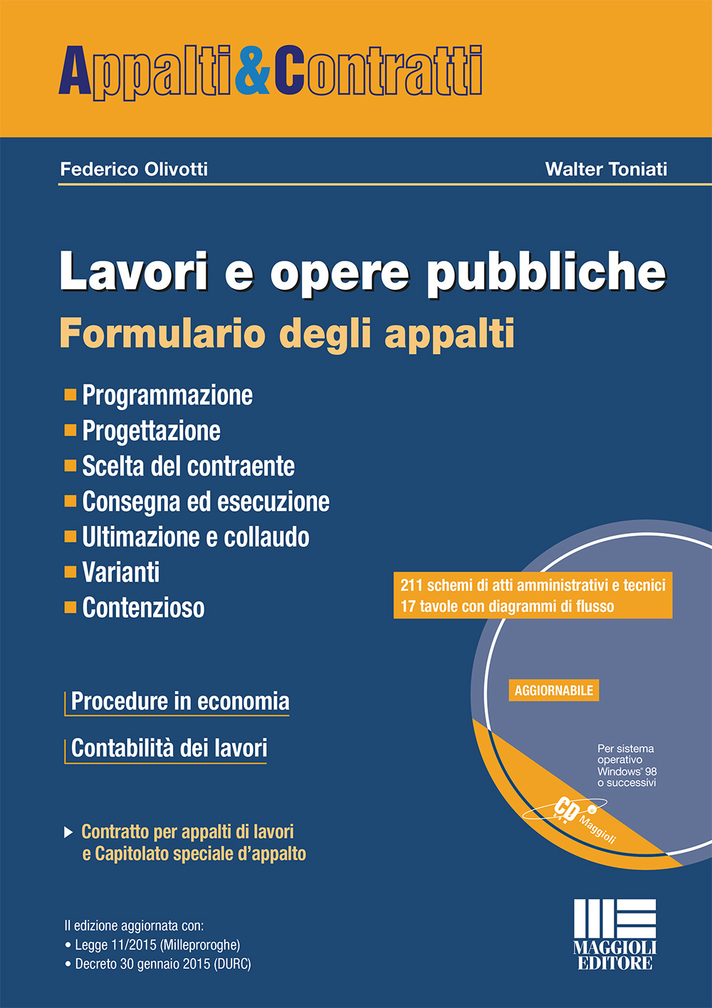 Lavori e opere pubbliche. Formulario degli appalti