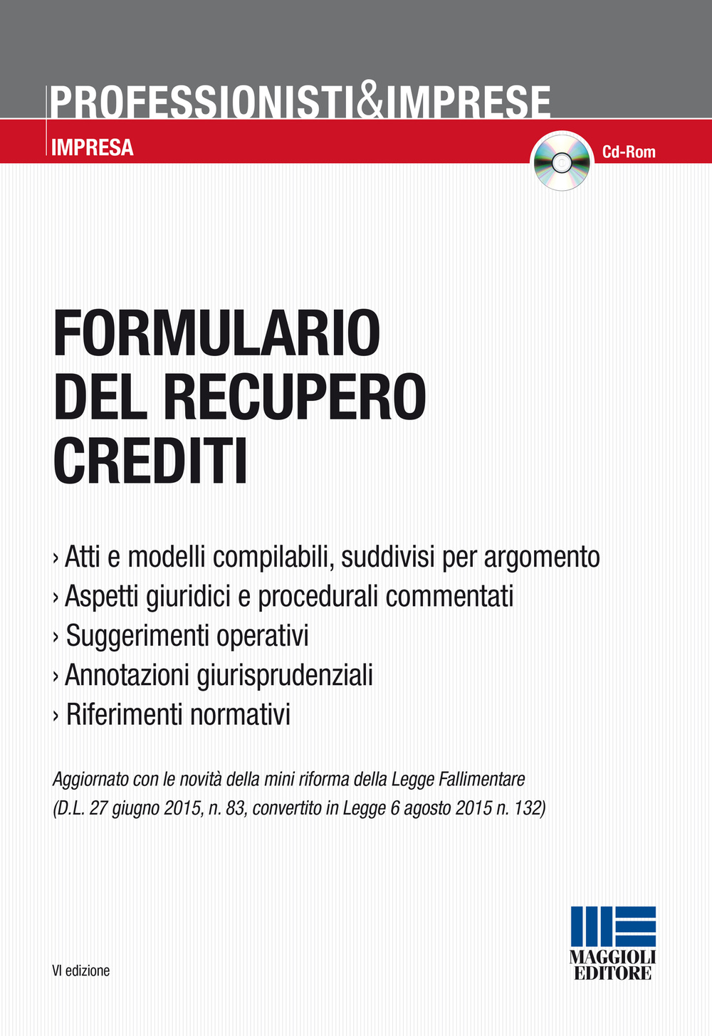 Formulario del recupero crediti
