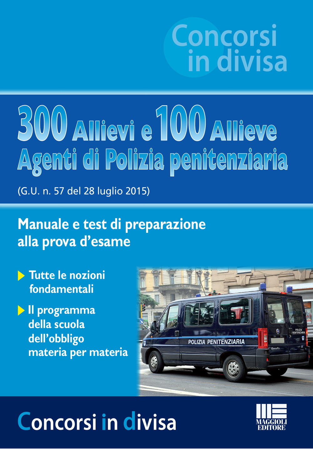 300 allievi e 100 allieve agenti di polizia penitenziaria