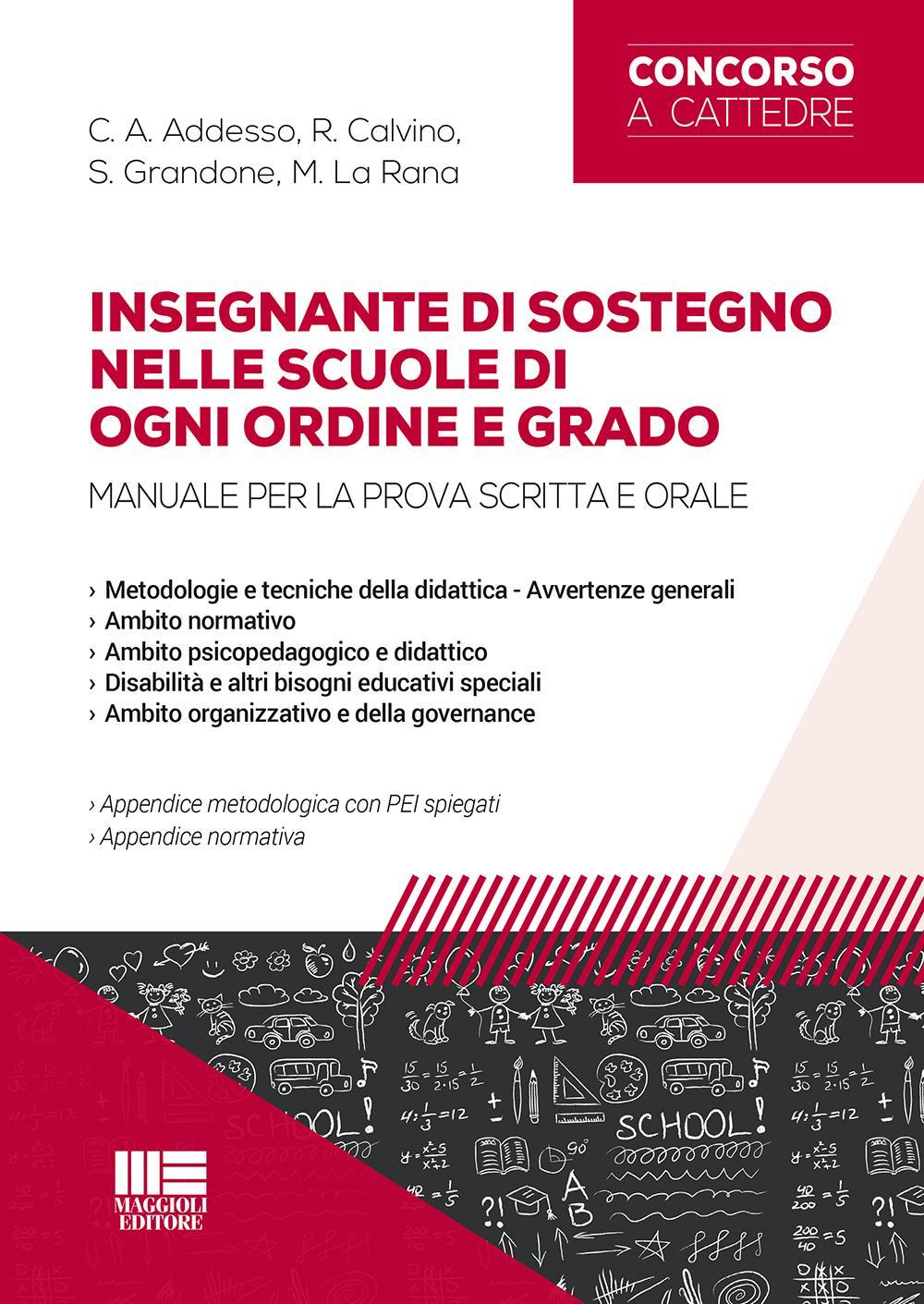 Insegnante di sostegno nelle scuole di ogni ordine e grado