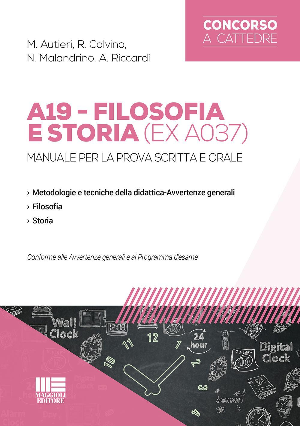 A19 filosofia e storia (ex A037)