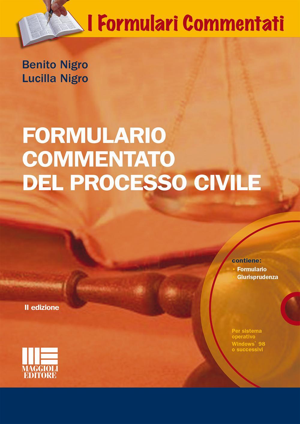 Formulario commentato del processo civile