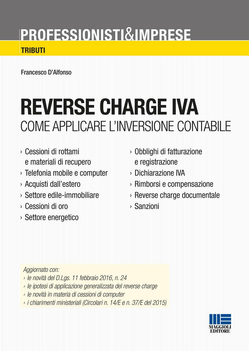 Reverse charge IVA