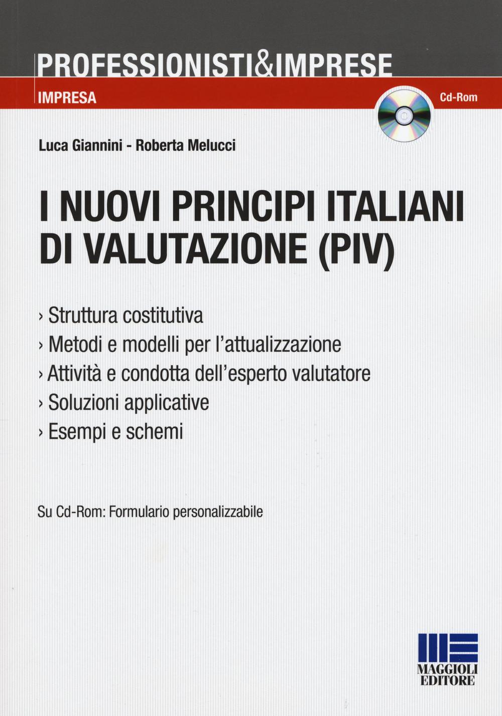 I nuovi principi italiani di valutazione (PIV)