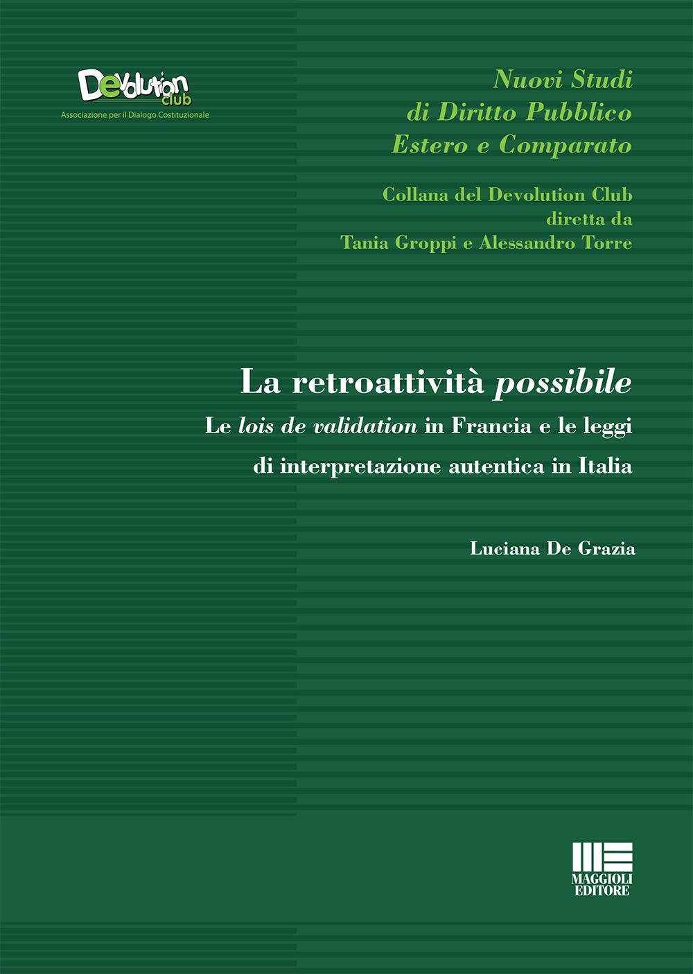 La retroattività possibile