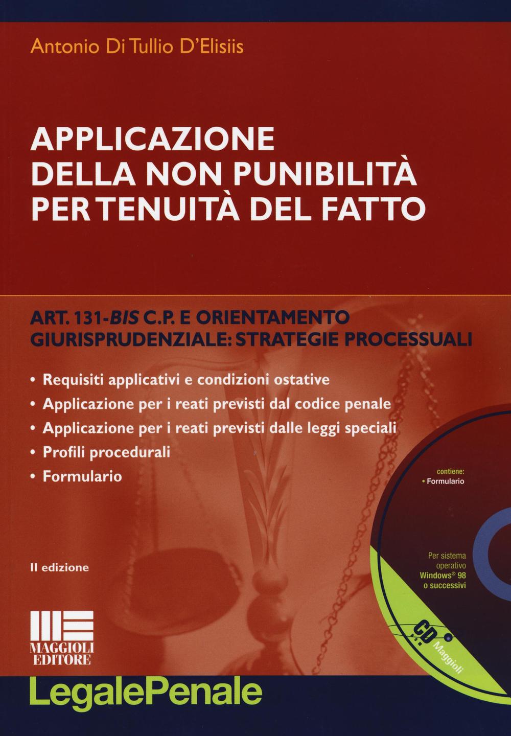 Applicazione della non punibilità per tenuità del fatto