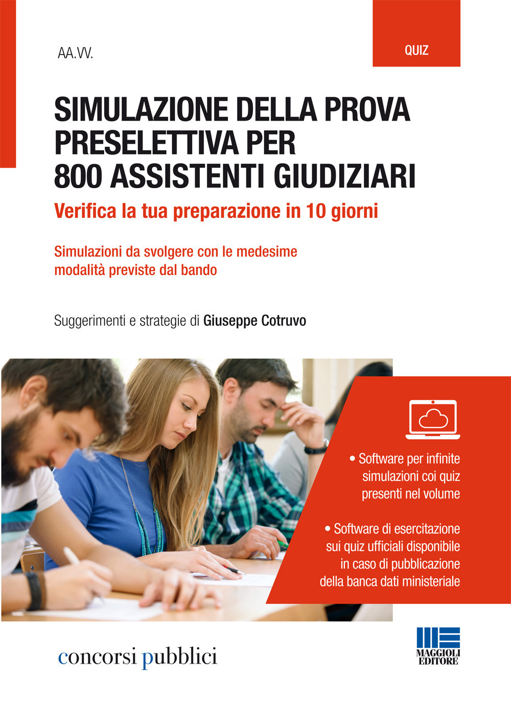 Simulazione della prova preselettiva per 800 assistenti giudiziari