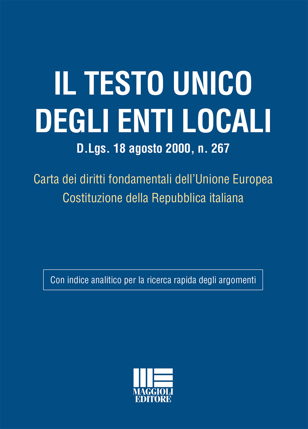 Il testo unico degli Enti locali