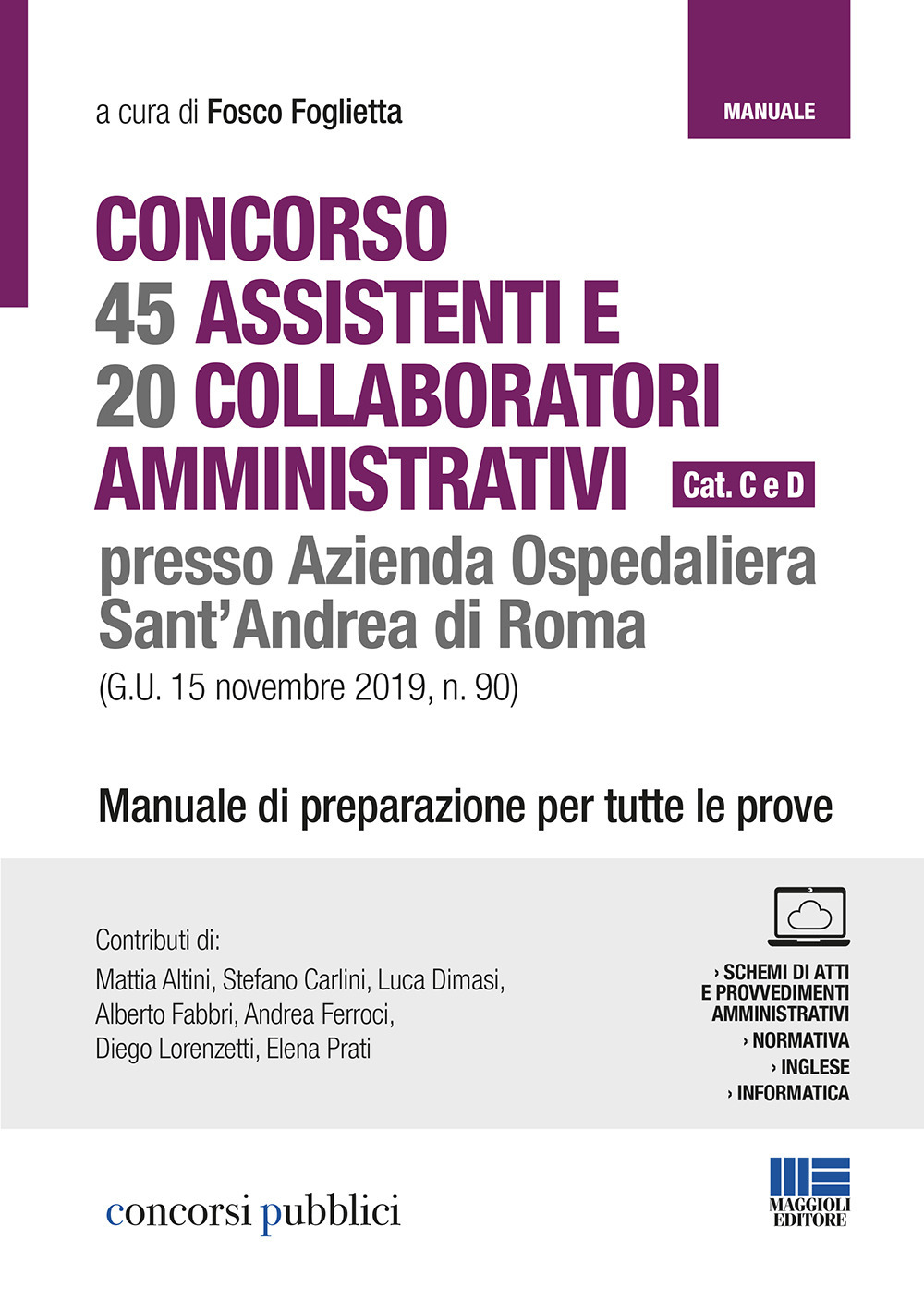 Concorso 65 assistenti e collaboratori amministrativi Sant’Andrea Roma