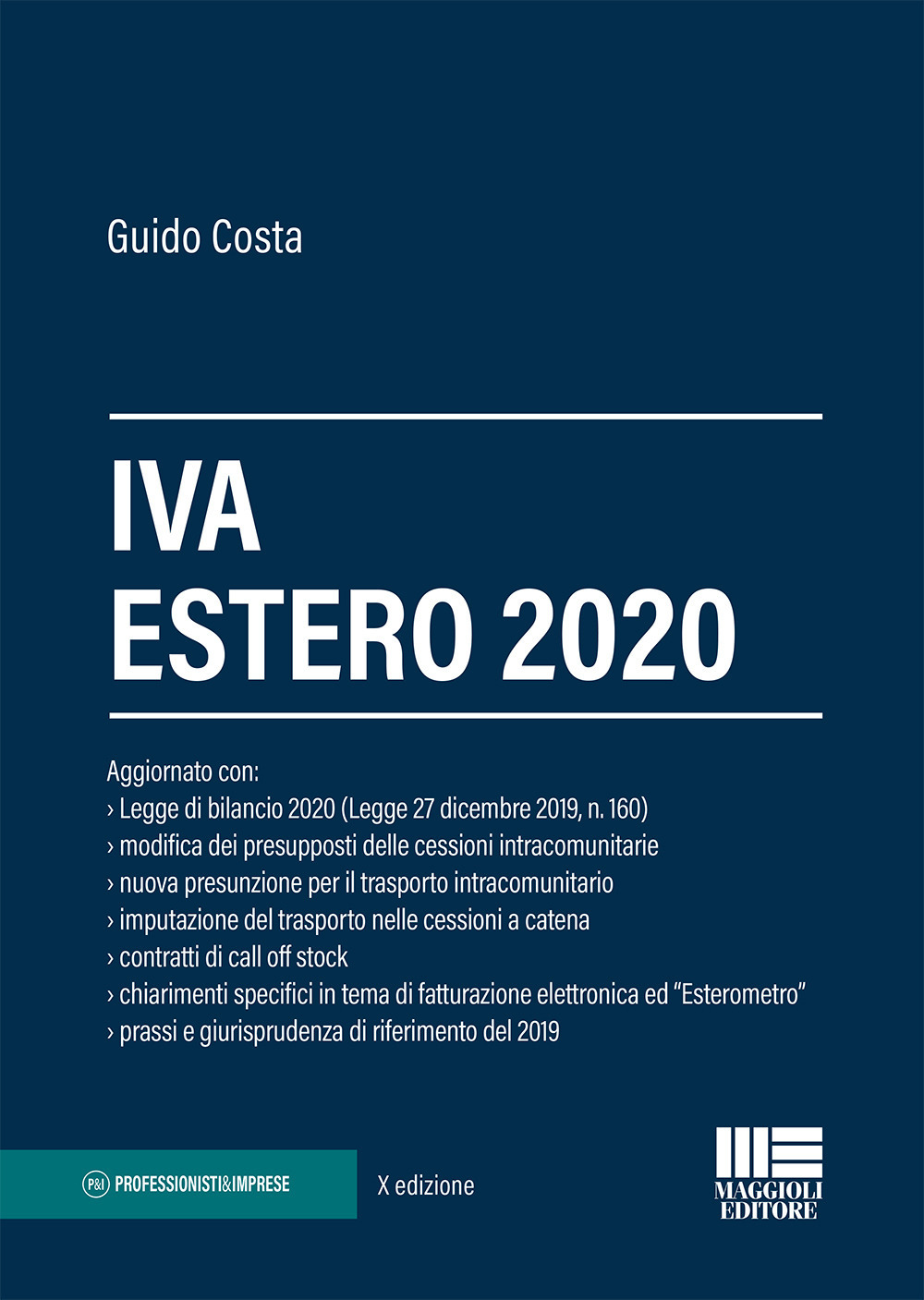 IVA estero 2020