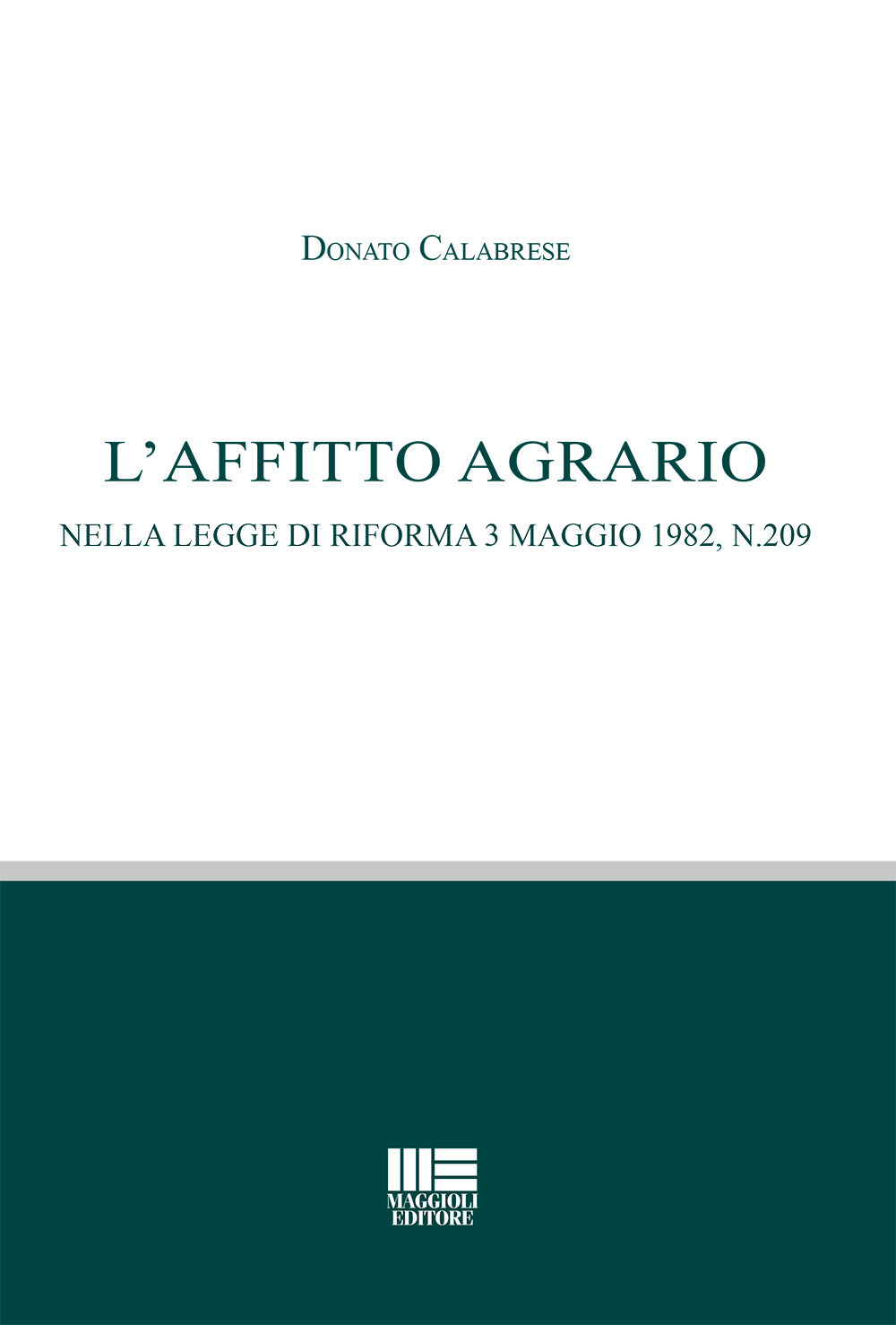 L'affitto agrario