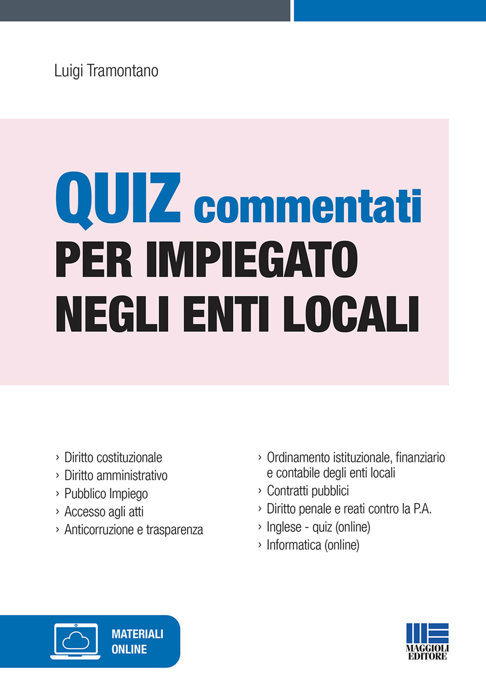 Quiz commentati per impiegato negli enti locali