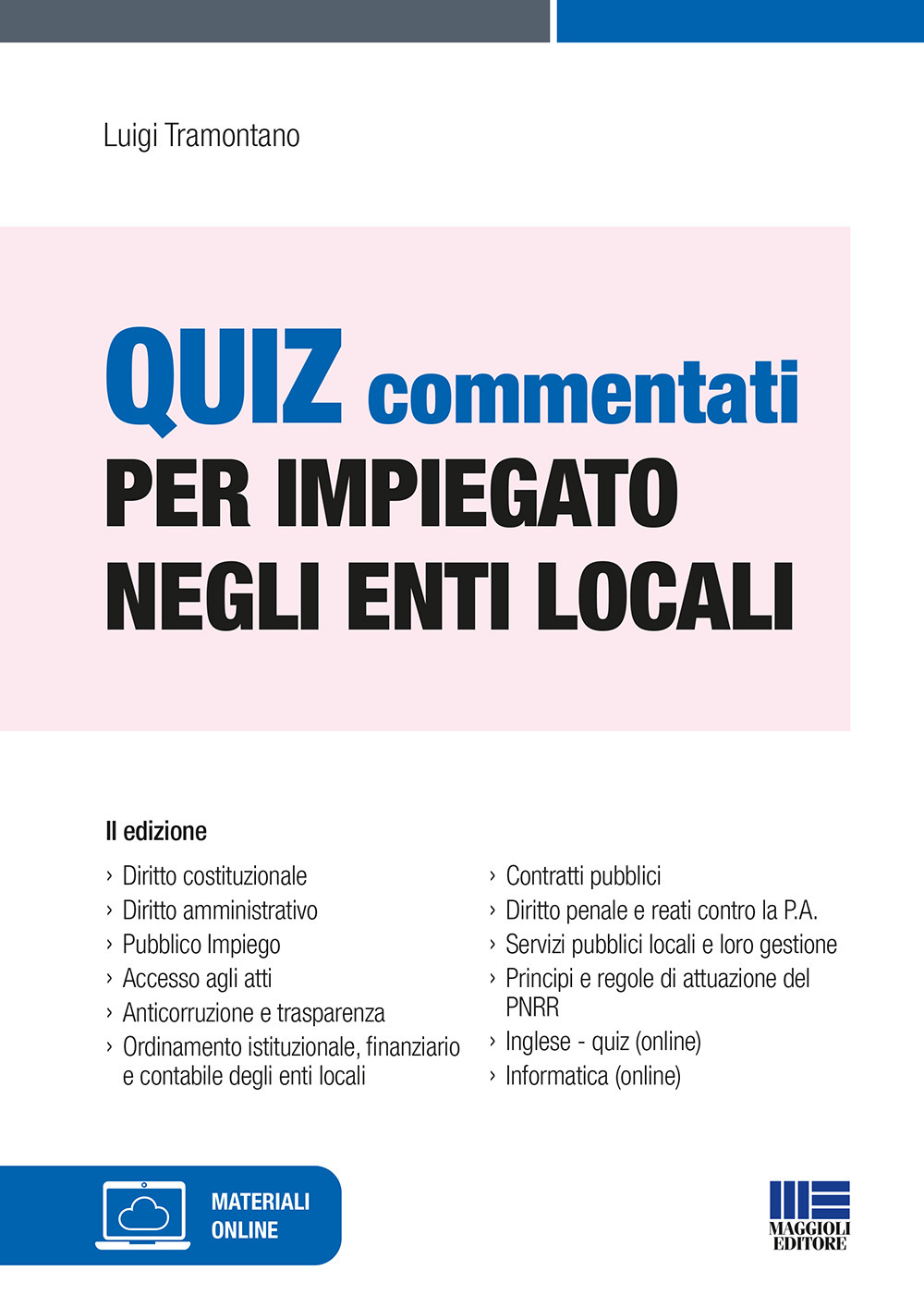 Quiz commentati per impiegato negli enti locali