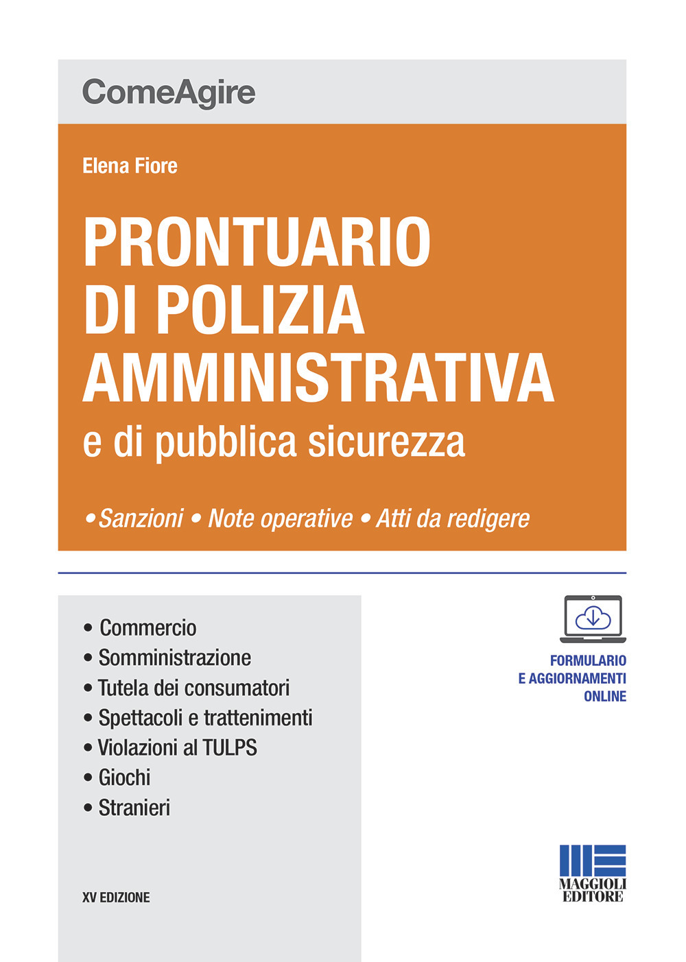 Prontuario di polizia amministrativa e di pubblica sicurezza