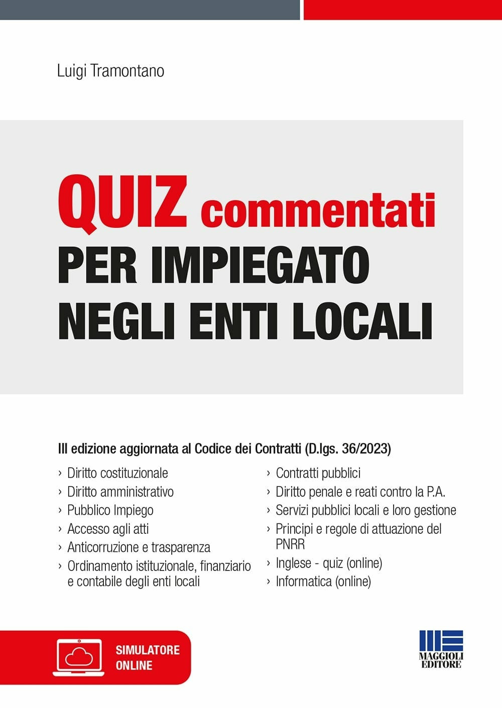 Quiz commentati per impiegato negli enti locali