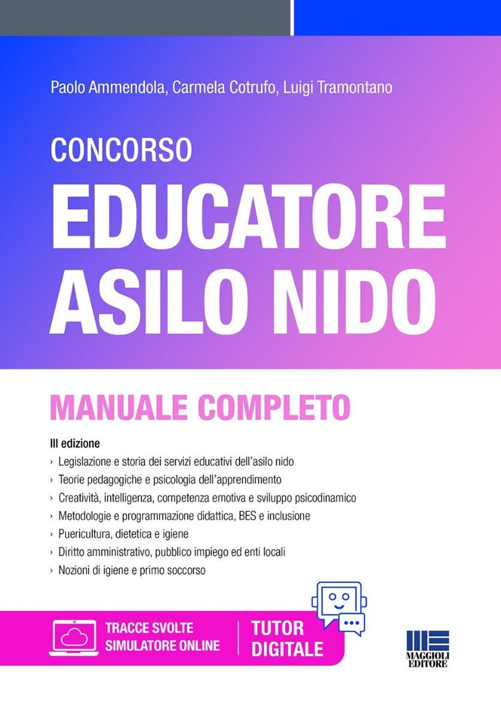 Concorso educatore asilo nido. Manuale