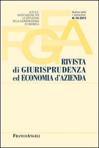 Rivista di giurisprudenza ed economia d'azienda. Vol. 10