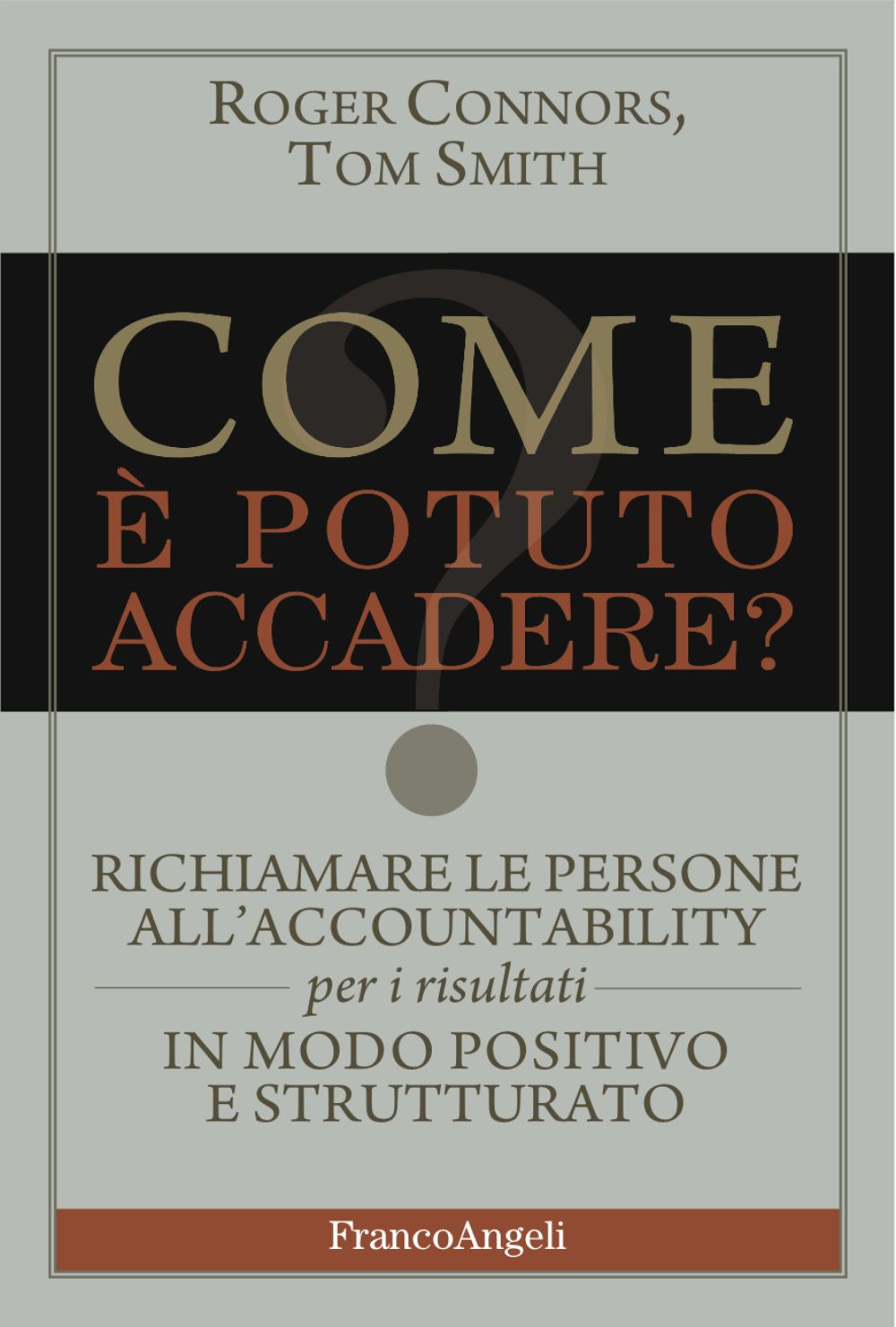 Come è potuto accadere? Richiamare le persone all'accountability per i risultati in modo positivo e strutturato