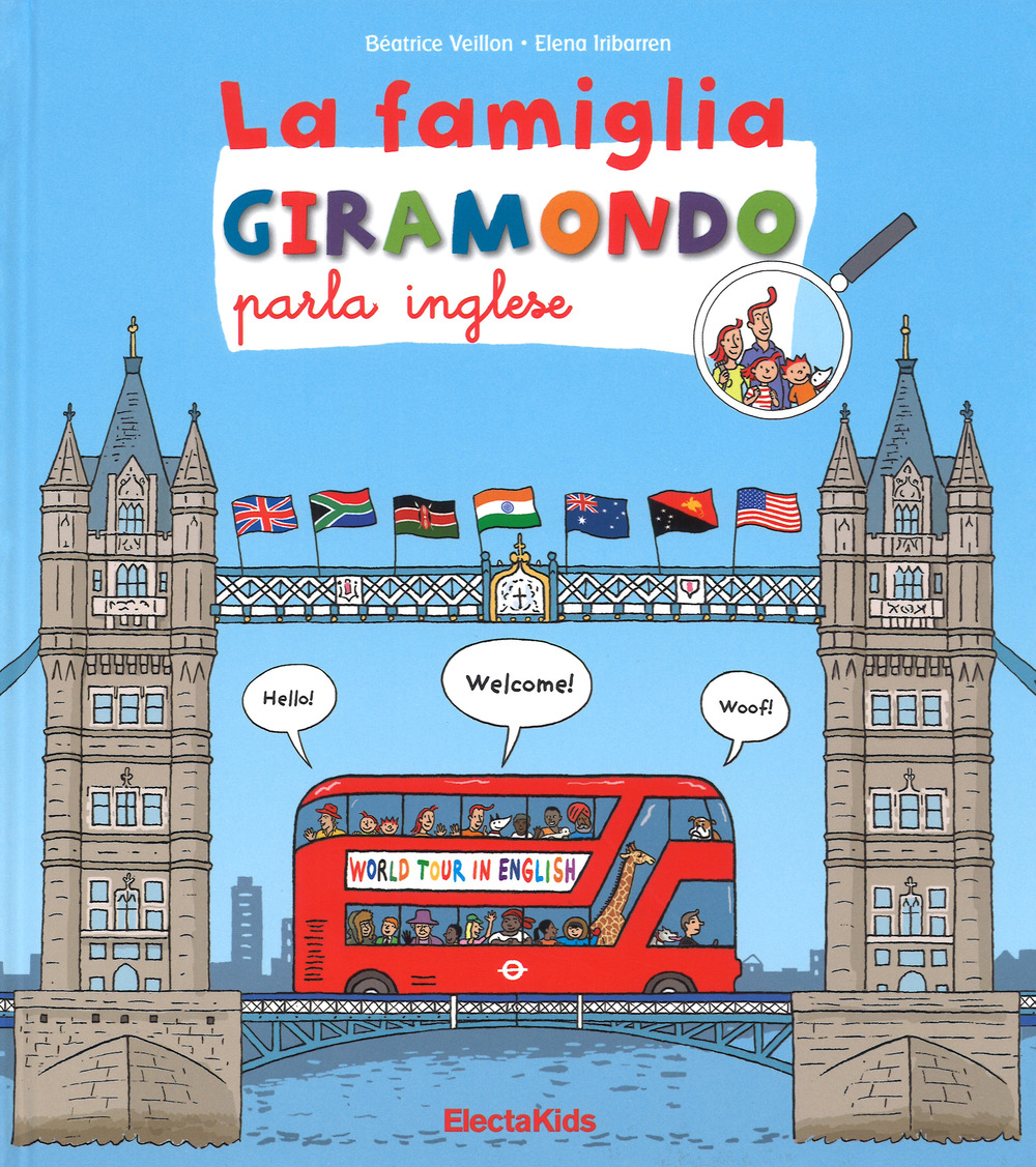 La famiglia Giramondo parla inglese