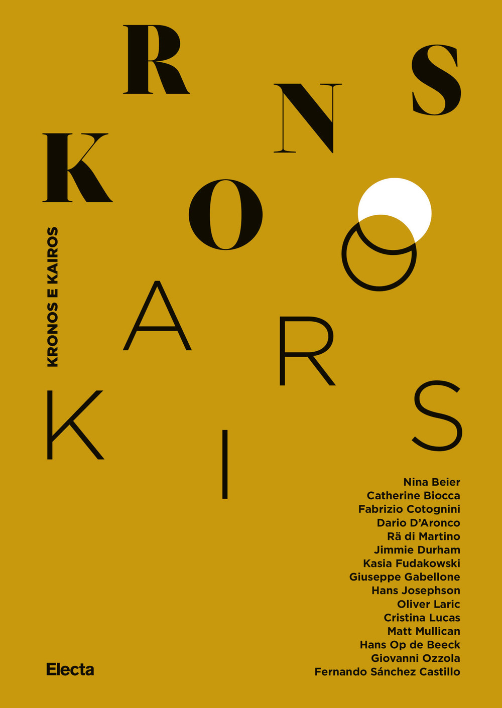 Kronos e Kairos. Catalogo della mostra (Roma, 17 luglio-3 novembre 2019)