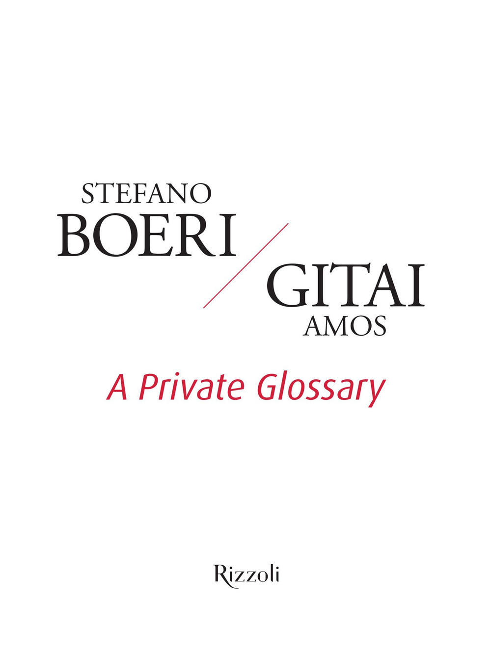 A private glossary